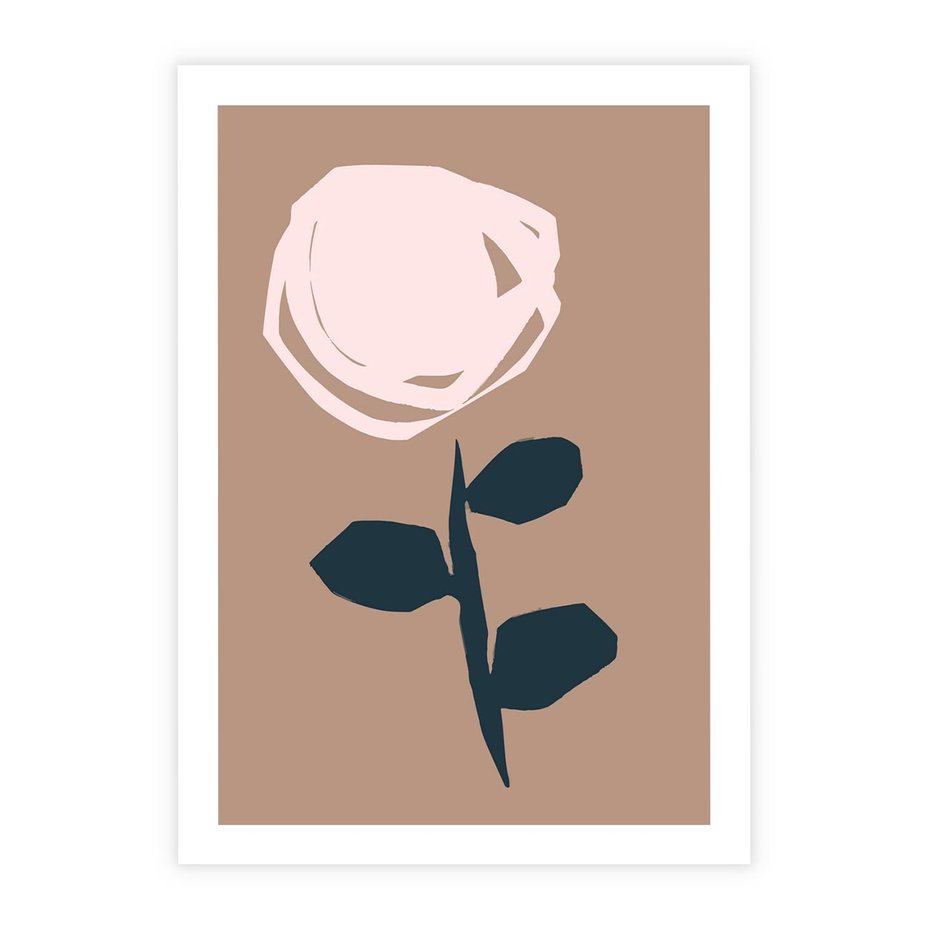 Plakat bez ramy 21x30 - Niewytłumaczalne - abstrakcyjny obraz, plakat
