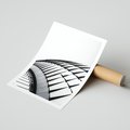 Plakat bez ramy 40x50 - Dynamiczne Kształty - architektura, obłe kształty