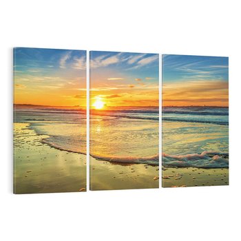 Obraz na płótnie 120x80 - Magia Chwil - zachód słońca,