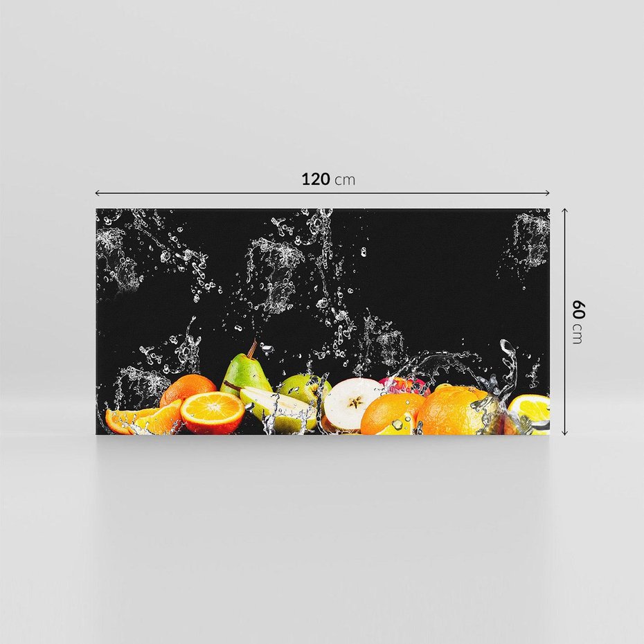 Obraz na płótnie 120x60 - Owoce w Restauracji - owoce, kuchnia