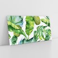 Obraz na płótnie 140x70 - Oaza Natury - liście, tropikalne