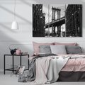 Obraz na płótnie 120x80 - Ikona Miasta - Nowy Jork, most