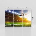 Obraz na płótnie 120x80 - Pasja Sportu - stadion, piłka nożna