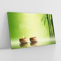 Obraz na płótnie 120x80 - Relaks i Ukojenie - SPA, bambus