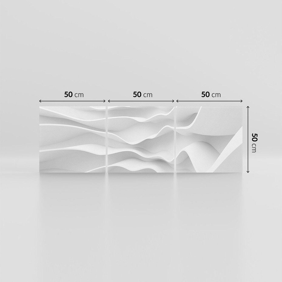 Obraz na płótnie 150x50 - Żywa Natur - 3d, abstrakcja