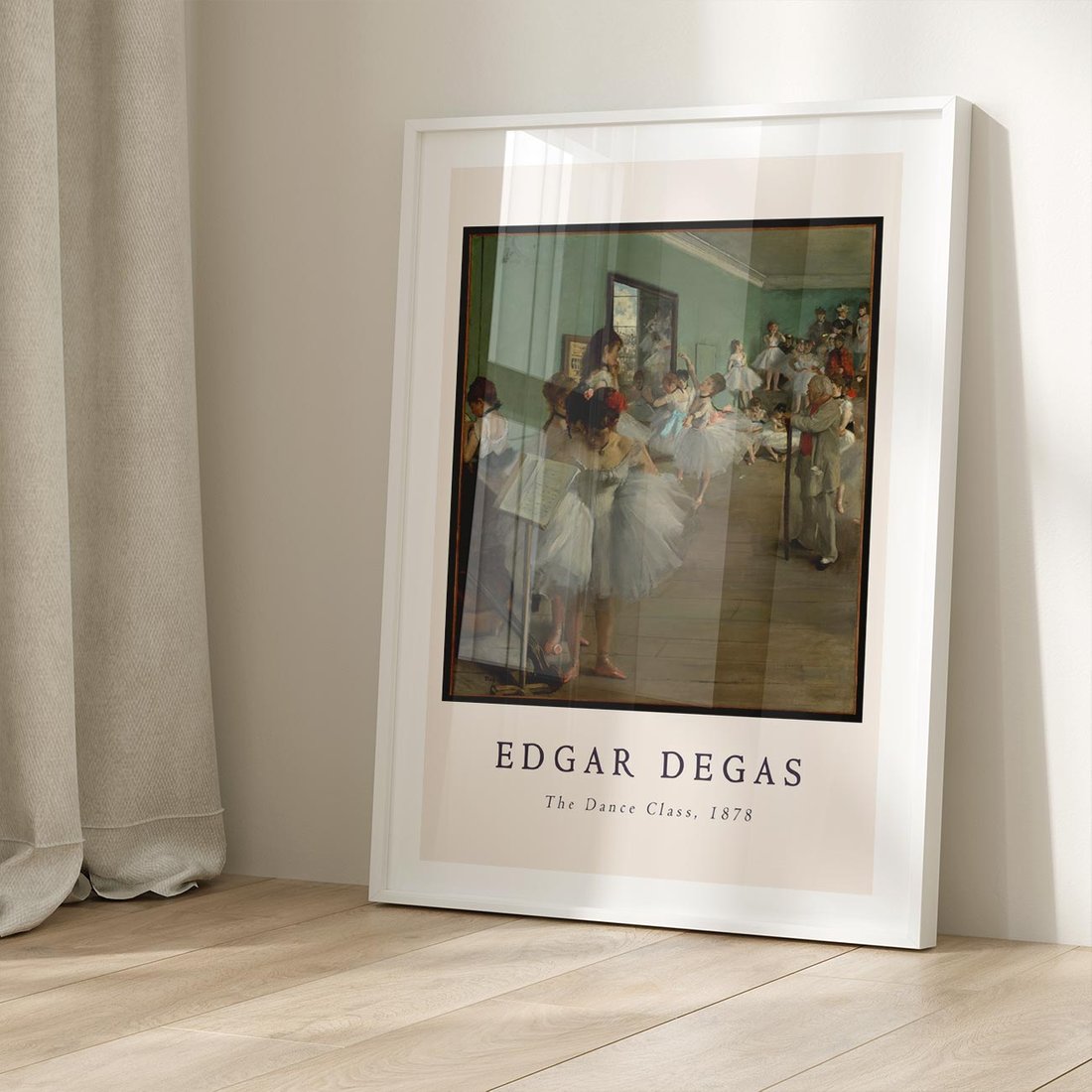 Plakat bez ramy 40x50 - Elegancja Baletu - Edgar Degas, reprodukcja obrazu