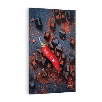 Obraz na płótnie 50x70 - Papryka w Restauracji - restauracja, papryka