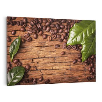 Obraz na płótnie 70x50 - Zmysłowa kawa: aromat i smak - kawa