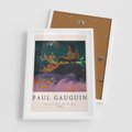 Plakat w ramie 50x70 - Paul Gauguin: Reprodukcja - Paul Gauguin, reprodukcja - rama biała