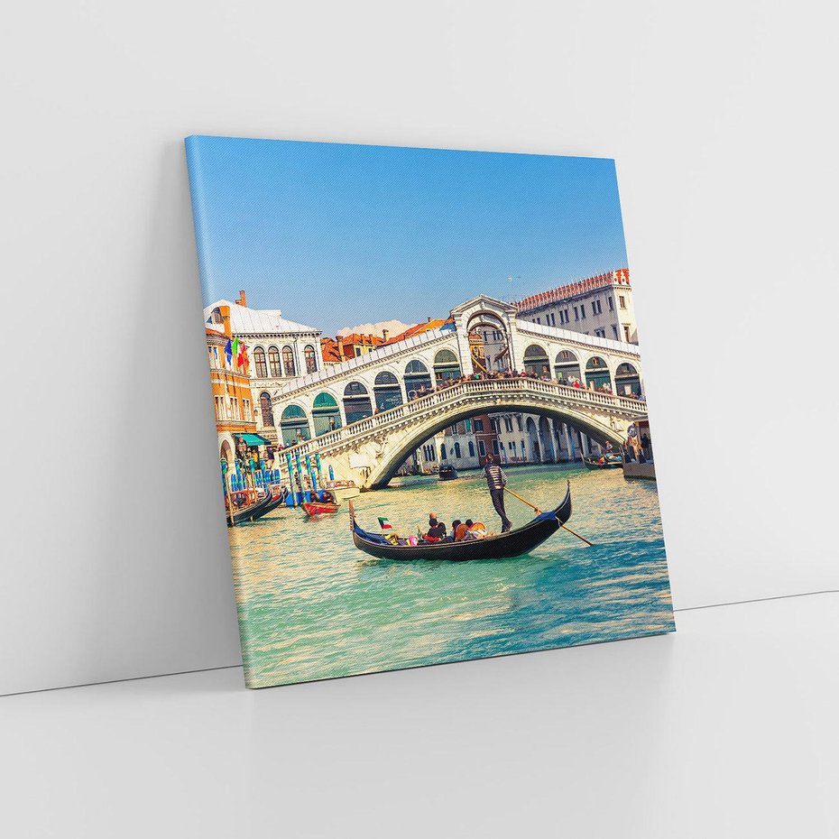 Obraz na płótnie 60x60 - Wenecja: romantyczne zakątki miasta - Wenecja, Włochy