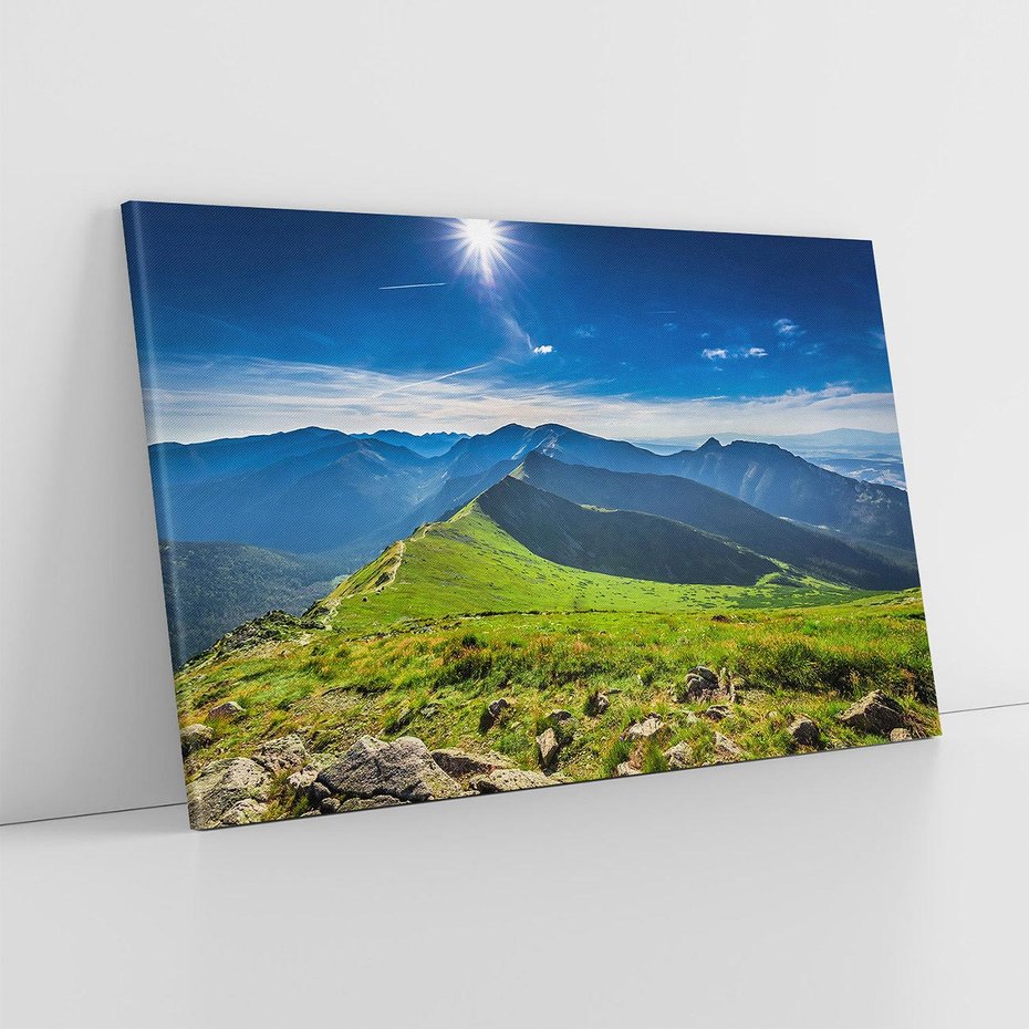 Obraz na płótnie 70x50 - Górska majestatyczność - tatry, góry