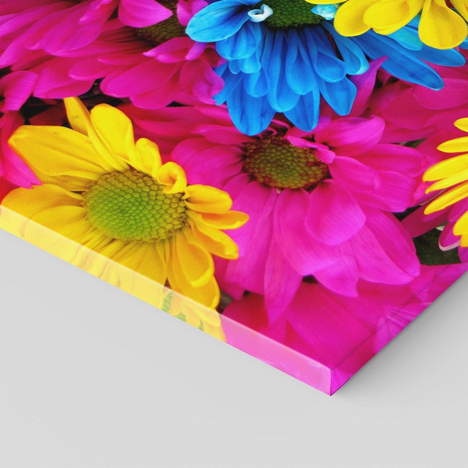 Obraz na płótnie 120x80 - Kwiatowy Świat - kwiat, kwiaty