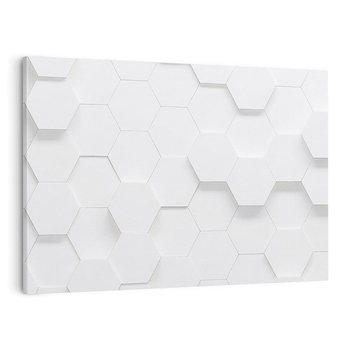 Obraz na płótnie 120x80 - Intrygujący Wymiar - geometria, 3D