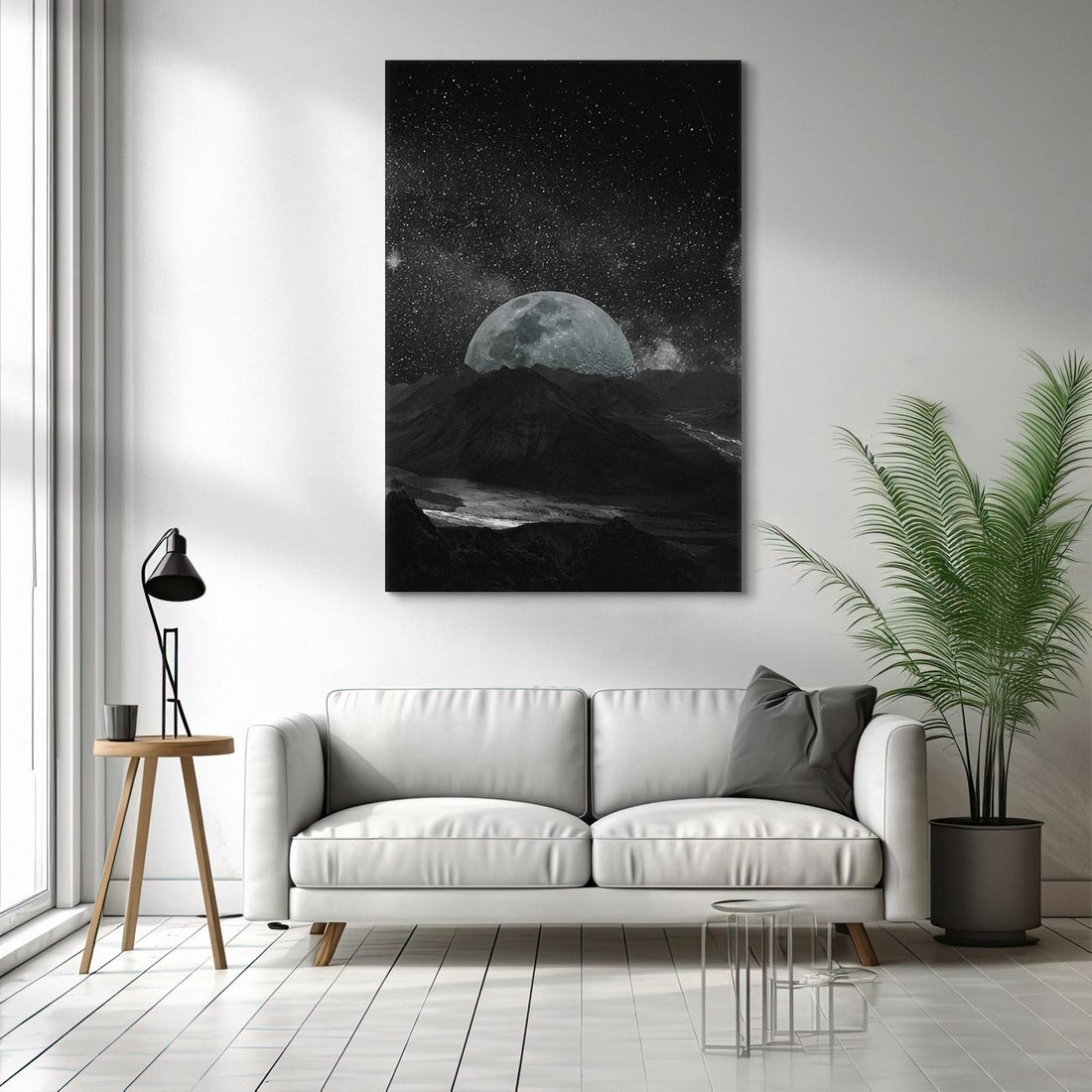 Obraz na płótnie 70x100 - Kosmiczne piękno: ziemia z lotu ptaka - kosmos, ziemia