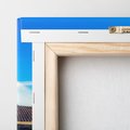 Obraz na płótnie 30x30 - Most nad rzeką - Architektura - most, rzeka