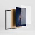 Zestaw obrazy w ramie 30x40 galeria - Droga, mleczna, gwiazdy - rama czarna