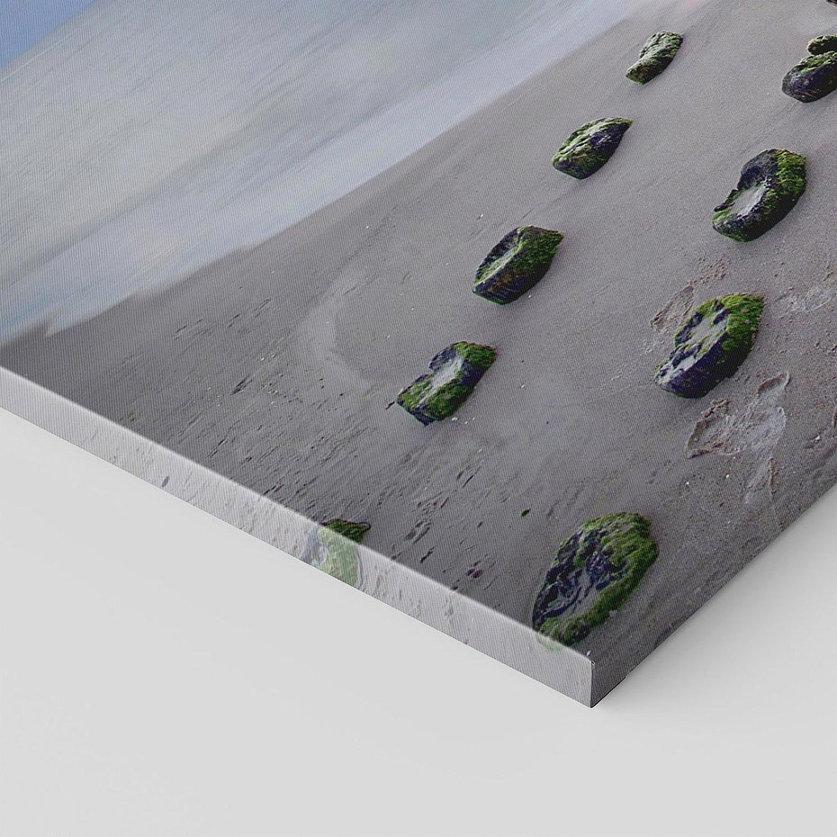 Obraz na płótnie 150x50 - Plaża Morskiej Błogości - plaża, morze