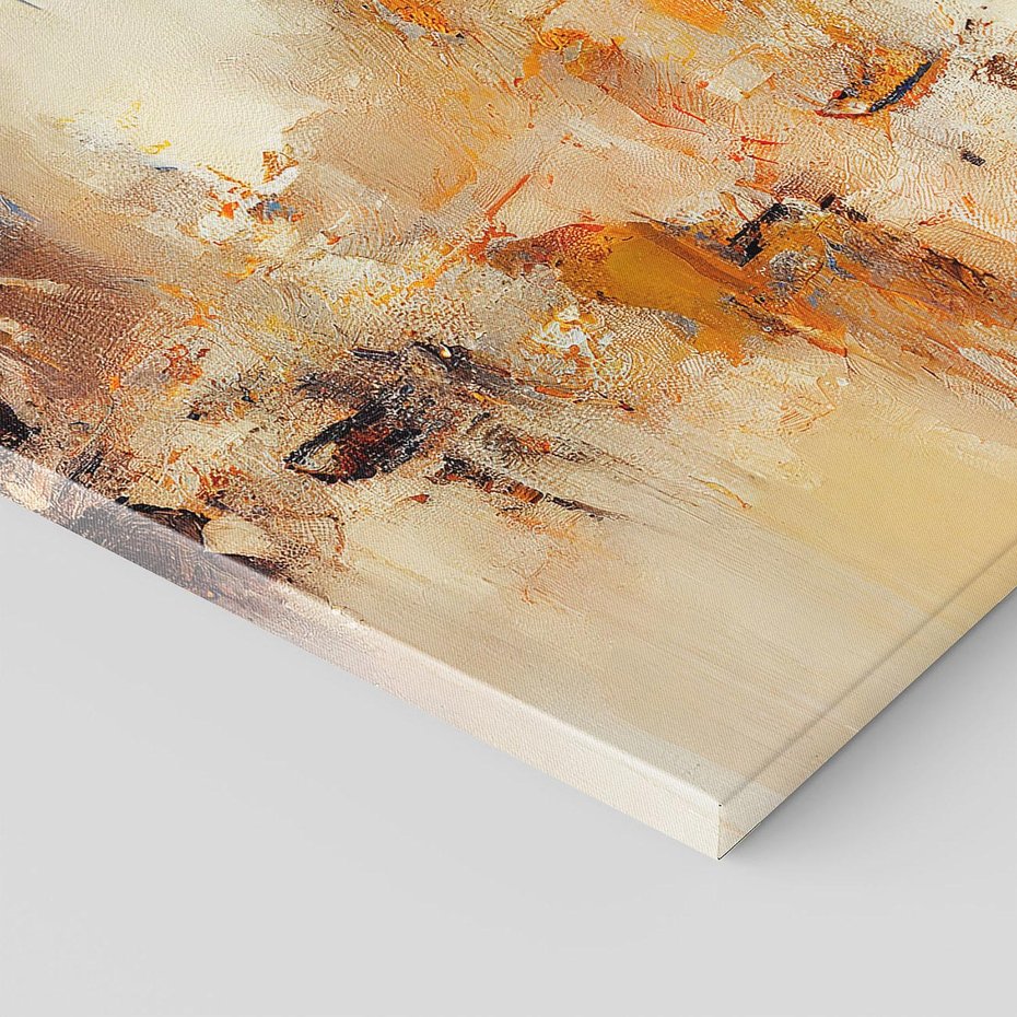 Obraz na płótnie 120x80 - Odbicie utraconych barw - abstrakcja, tekstury farb