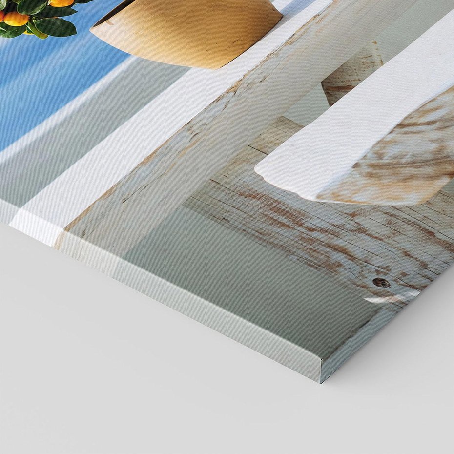 Obraz na płótnie 80x120 - Uroki Santorini - Santorini, Grecja