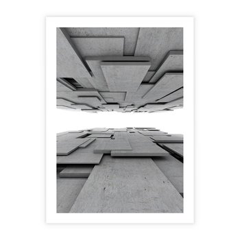 Plakat bez ramy 40x50 - Architektura 3D - architektura, 3D