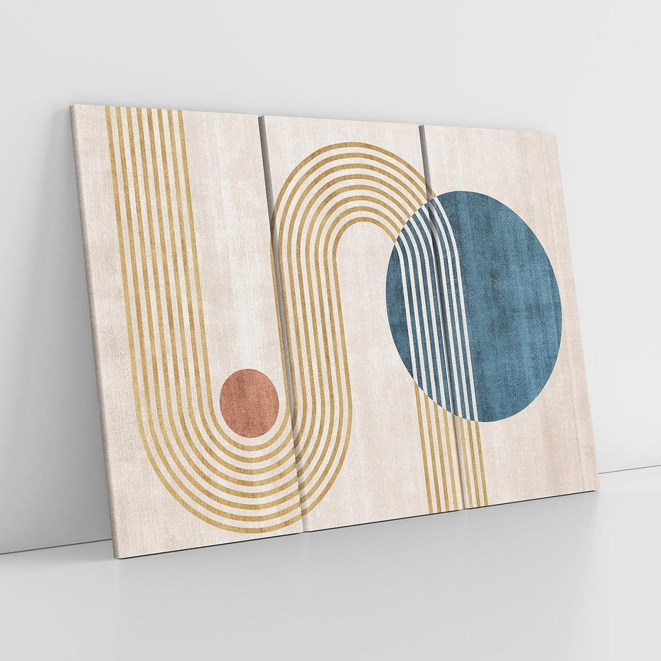 Obraz na płótnie 120x80 - Melodia ukrytych snów - retro grafika, styl mid-century