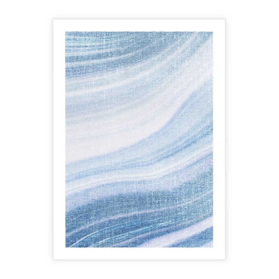Plakat bez ramy 30x40 - Abstrakcyjna akwarela - abstrakcja, akwarela