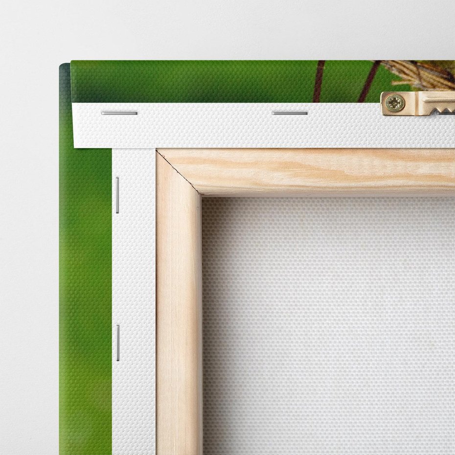 Obraz na płótnie 80x80 - Czereśnie w Koszyku Owocowy Skarb - czereśnie, koszyk