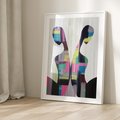 Plakat bez ramy 21x30 - Nowa Era - abstrakcyjny plakat, nowoczesna sztuka