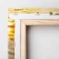 Obraz na płótnie 30x30 - Spokojny pomost nad jeziorem - pomost, jezioro
