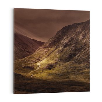 Obraz na płótnie 60x60 - Górska sceneria - góry, krajobraz