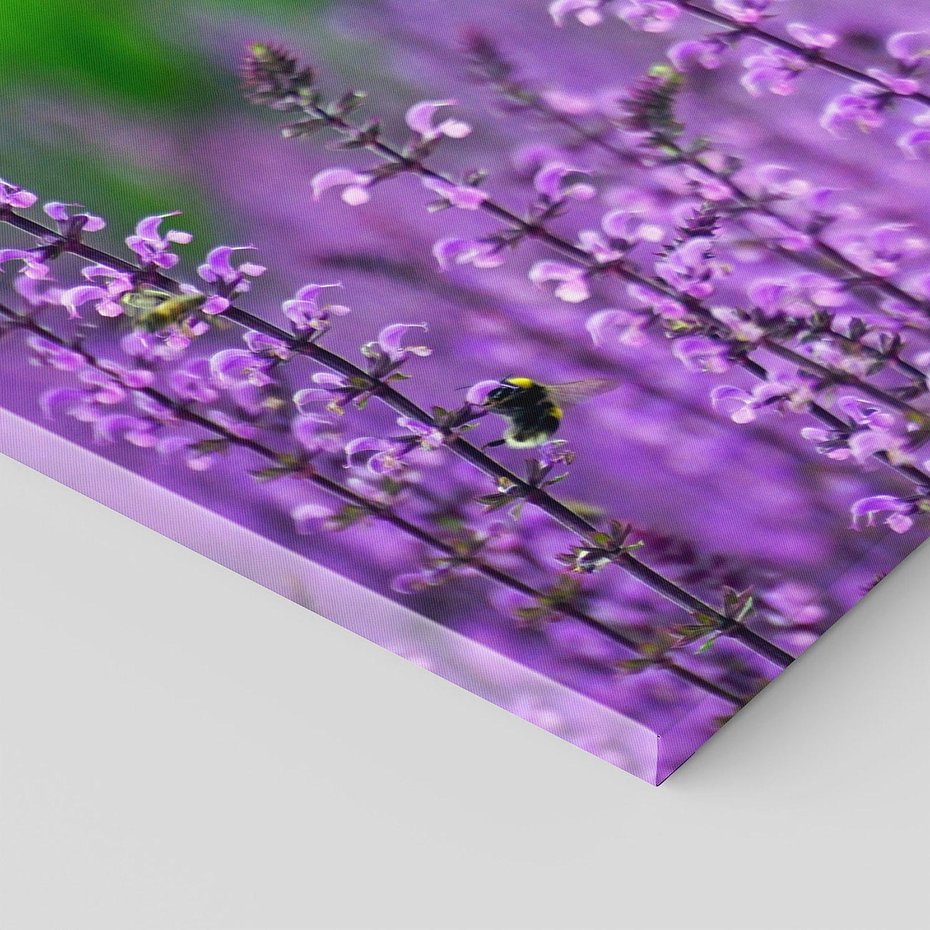 Obraz na płótnie 140x70 - Lawendowy urok - lawenda, kwiaty