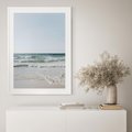 Plakat bez ramy 21x30 - Spokój nad Brzegiem - plaża, morze