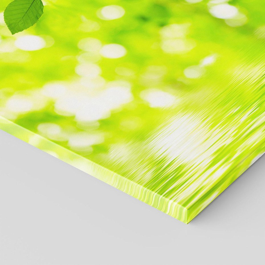 Obraz na płótnie 120x80 - Liście w Wodzie - liście, woda