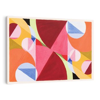 Obraz na płótnie 120x80 - Area Broken by Perpendiculars 1934, Jospeh Schillinger - Reprodukcja - reprodukcja, obraz na płótnie