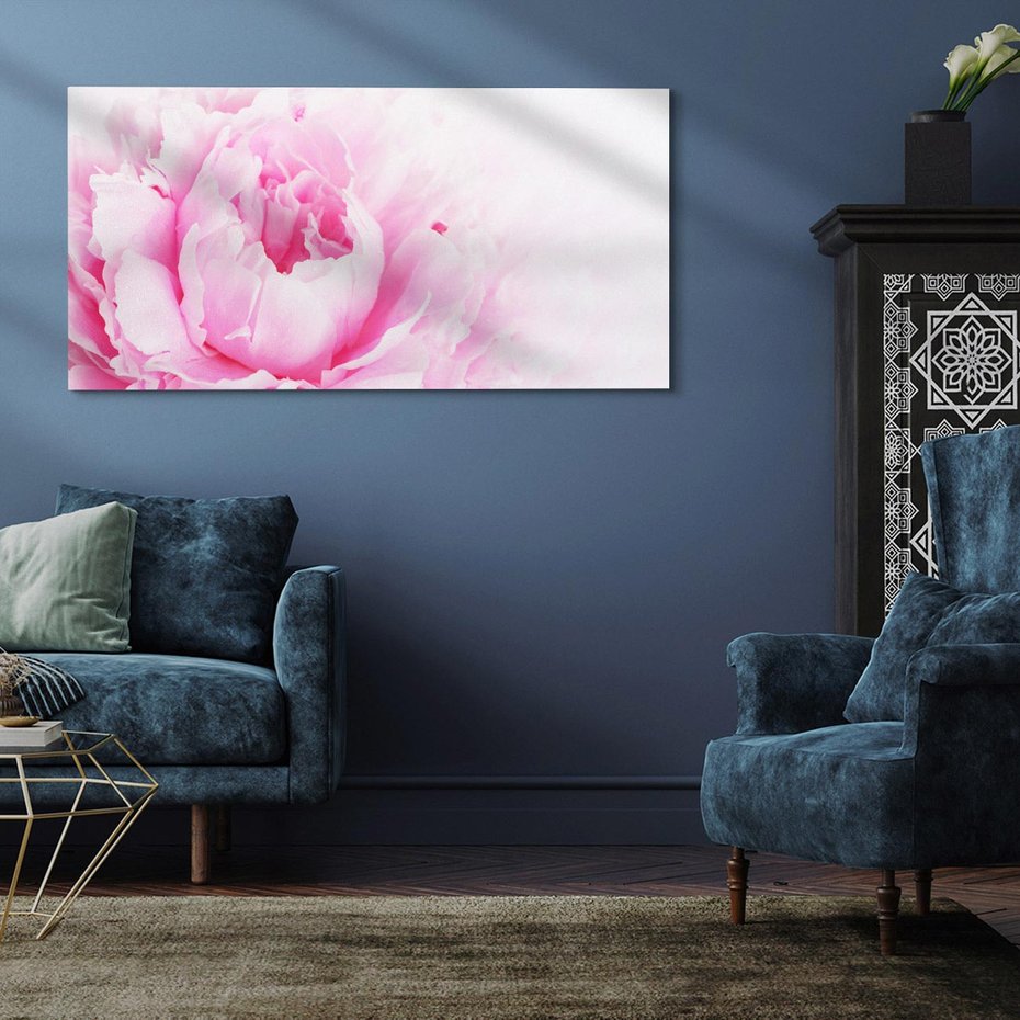 Obraz na płótnie 120x60 - Kwiatowa harmonia - kwiaty