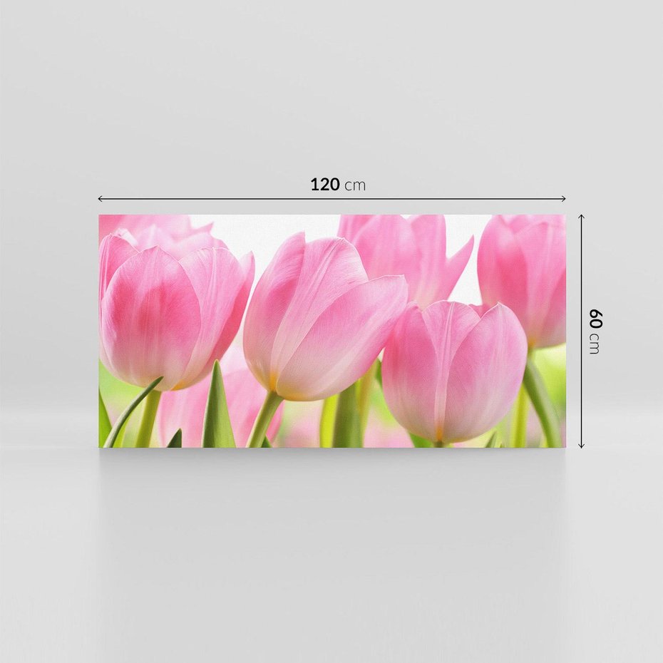 Obraz na płótnie 120x60 - Kwiaty w pełnym rozkwicie - kwiat, Kwiaty