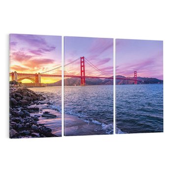 Obraz na płótnie 120x80 - Złota Brama San Francisco - Golden Gate, San