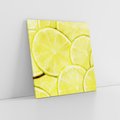 Obraz na płótnie 80x80 - Cytryny, Limonki - Owocowa Świeżość - cytryny, limonki