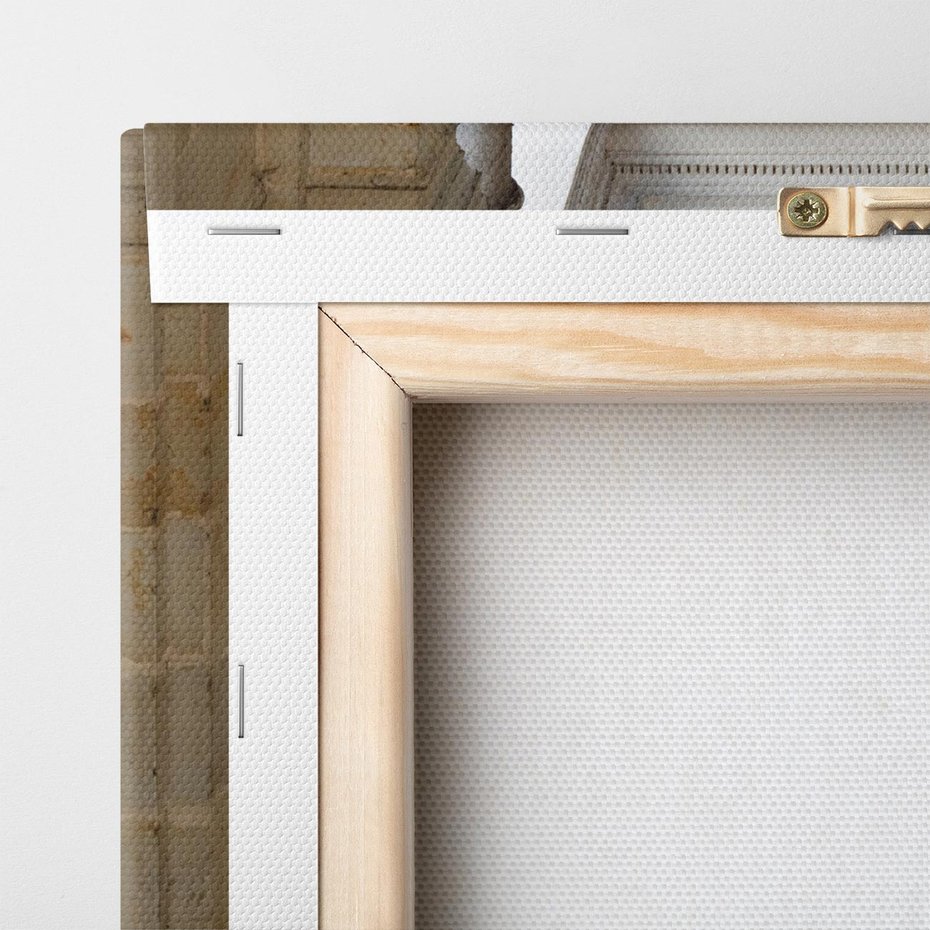 Obraz na płótnie 80x80 - Kolumny Czasu - architektura, kolumny