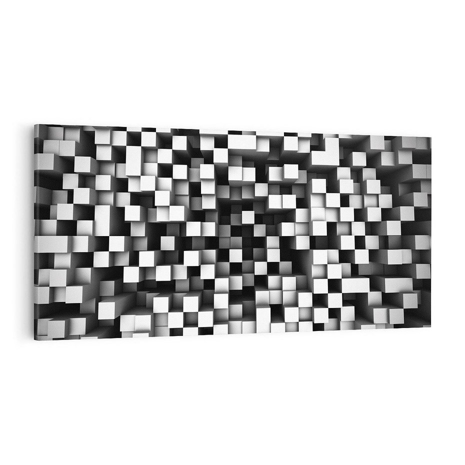 Obraz na płótnie 100x50 - Abstrakcyjne wizje w 3D - 3D, abstrakcja