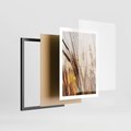 Plakat w ramie 50x70 - Malownicza Łąka z Trawam - trawy, łąka - rama czarna