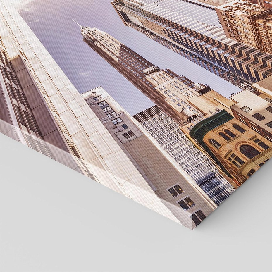 Obraz na płótnie 80x120 - Oczami artysty - miasto, perspektywa