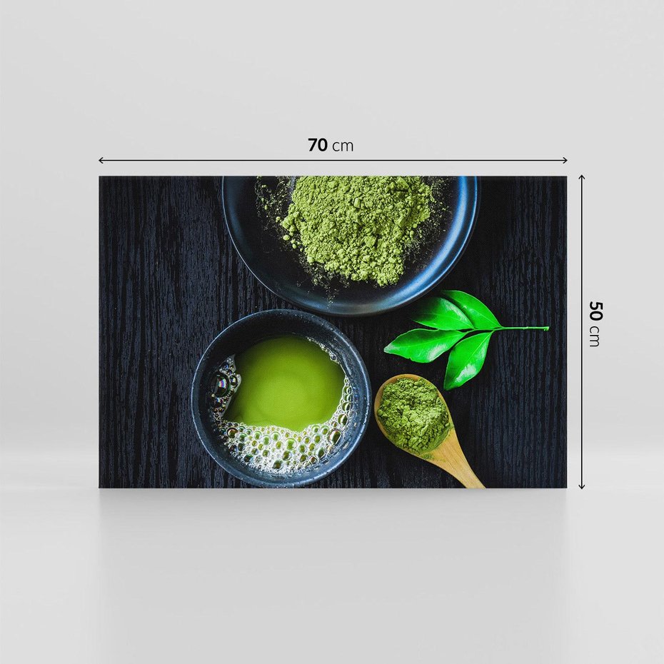 Obraz na płótnie 70x50 - Orientalna ceremonia herbaty - herbata, orient