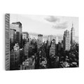 Obraz na płótnie 70x50 - Wibracje Miejskiego Życia - miasto, wieżowce