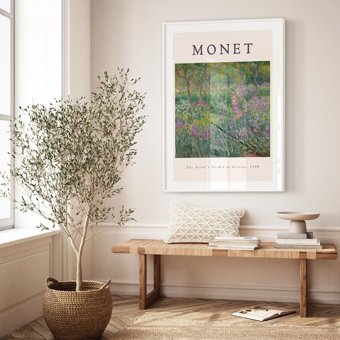 Plakat bez ramy 30x40 - Reprodukcja Moneta - Monet, reprodukcja