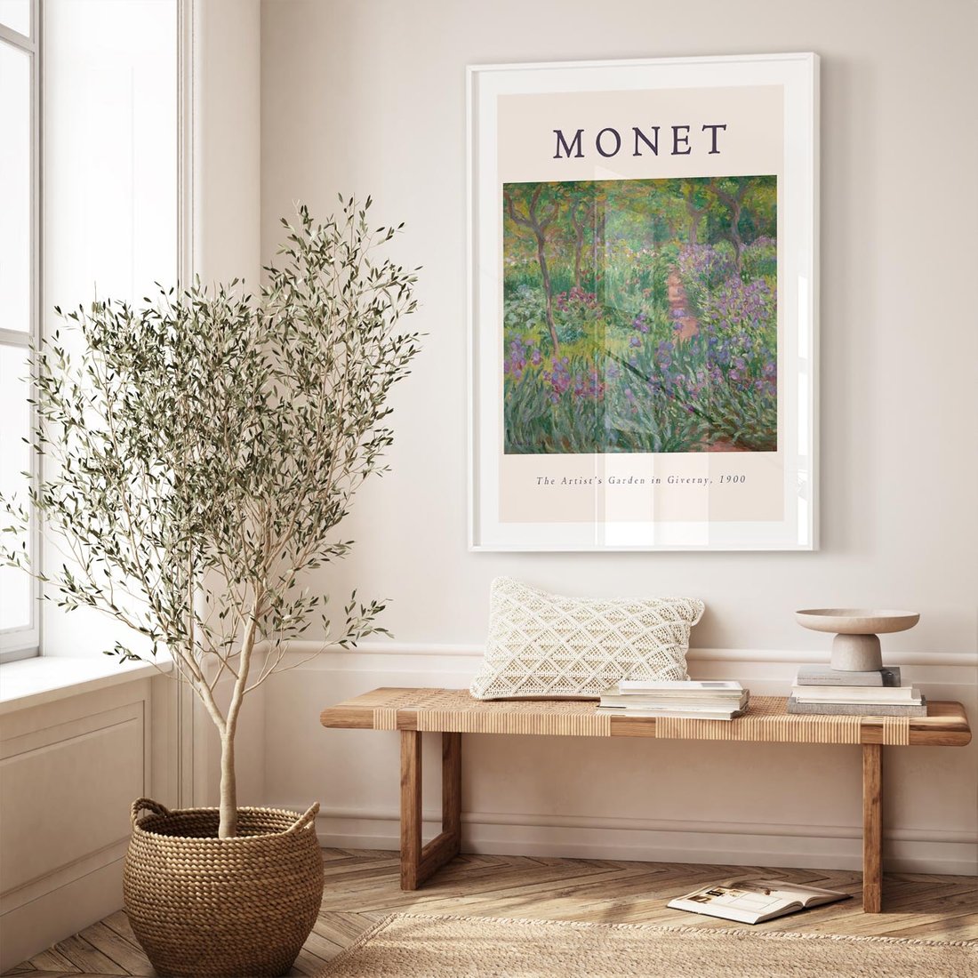 Plakat bez ramy 50x70 - Reprodukcja Moneta - Monet, reprodukcja