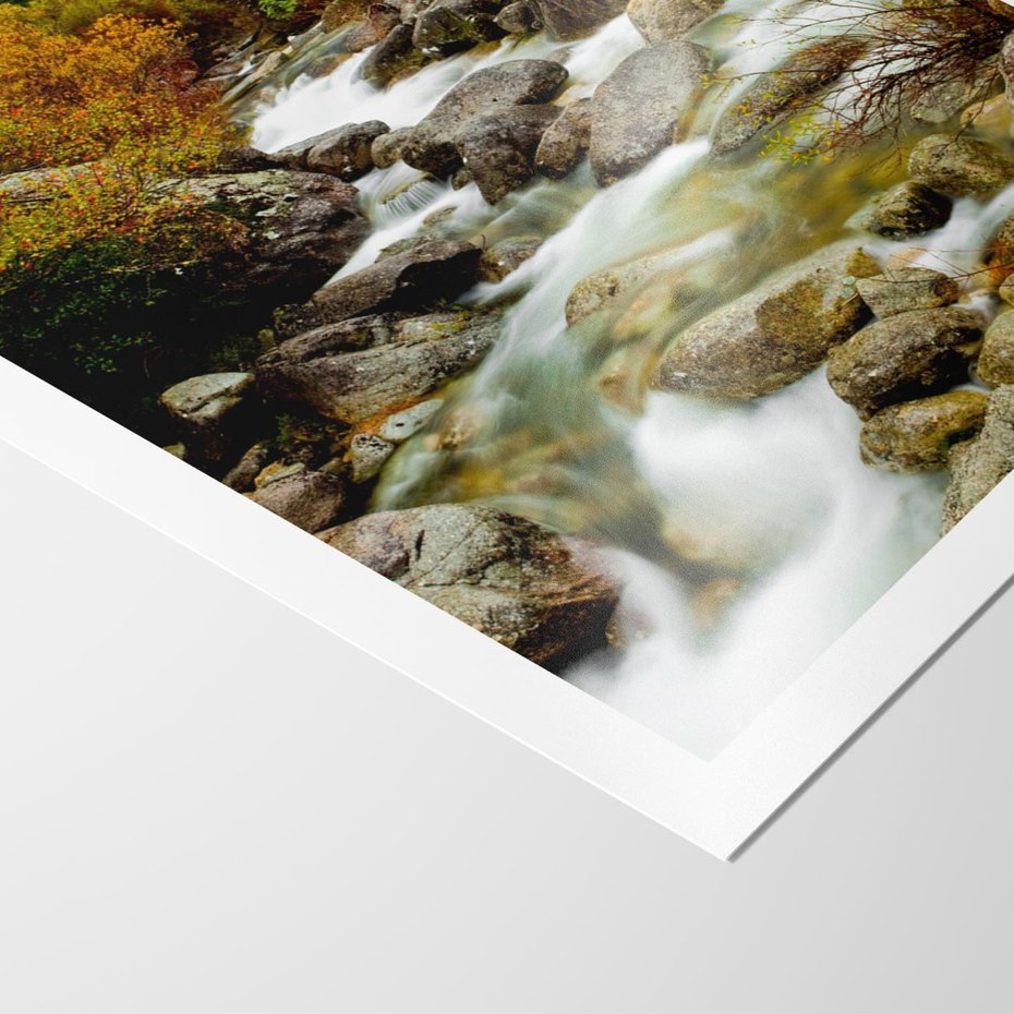 Plakat bez ramy 21x30 - Śpiew Strumienia - strumień, górski