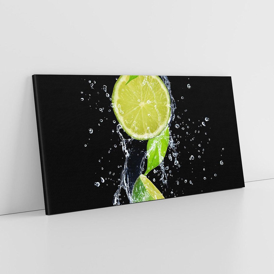 Obraz na płótnie 100x50 - Świeżość Cytrusów - limonki, cytryny