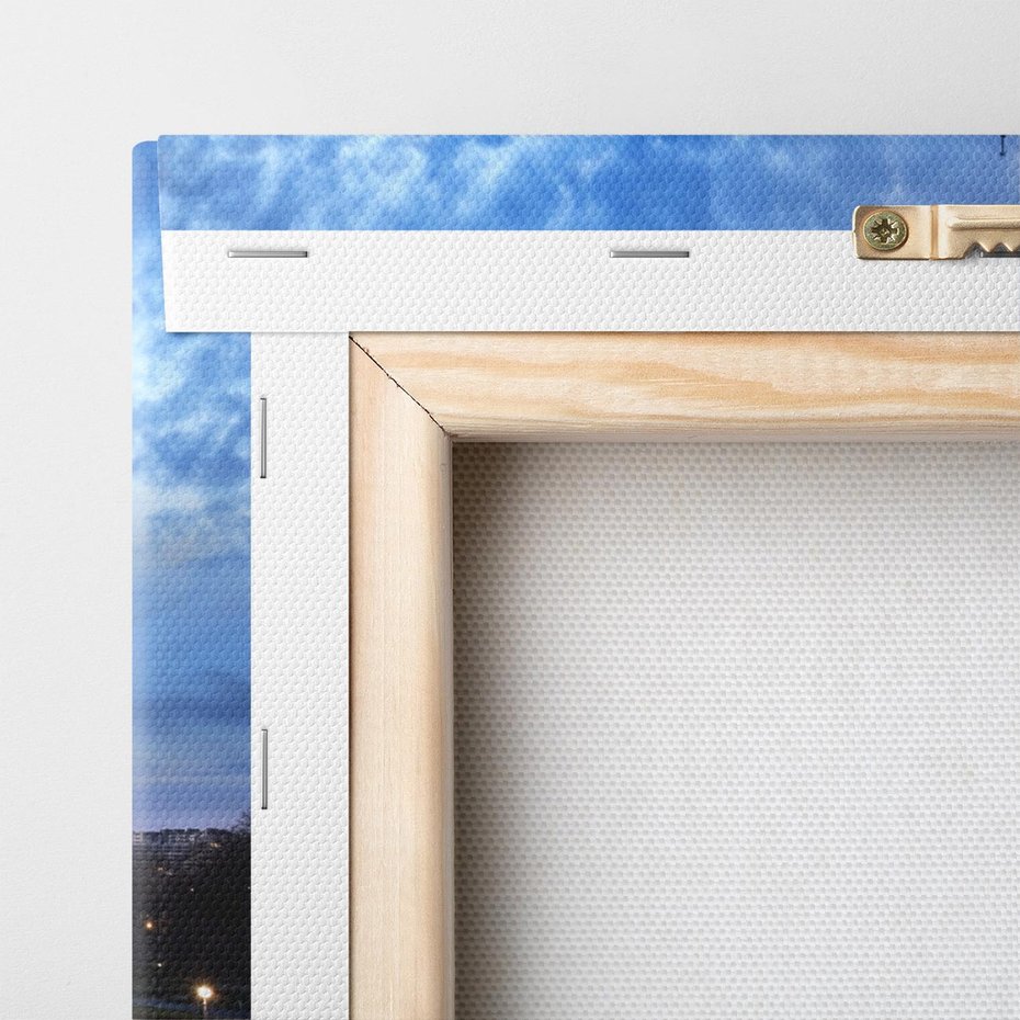 Obraz na płótnie 100x70 - Romantyczny Paryż - Wieża Eiffla w blasku - Paryż, Wieża