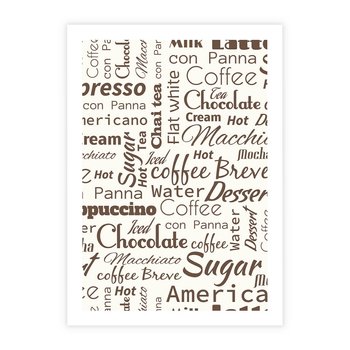 Plakat bez ramy 30x40 - Kawa w Stylu Coffee - kawa, coffee